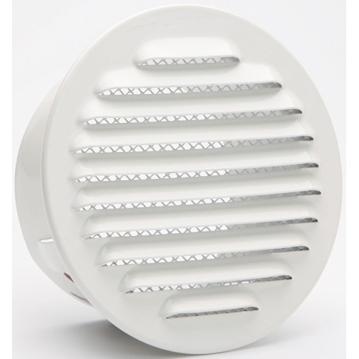REJILLA EMPOTRAR A TUBO D-12 CM BLANCO VRAC