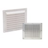  REJILLA ATORNILLAR ABS BLANCO + MOSQUITERA VRAC