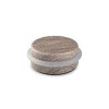 TOPE PUERTA ADH PLASTICO-METAL OLIVO