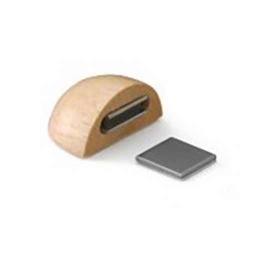 TOPE RETENEDOR ADH MAGNÉTICO MADERA HAYA - 100X40X120