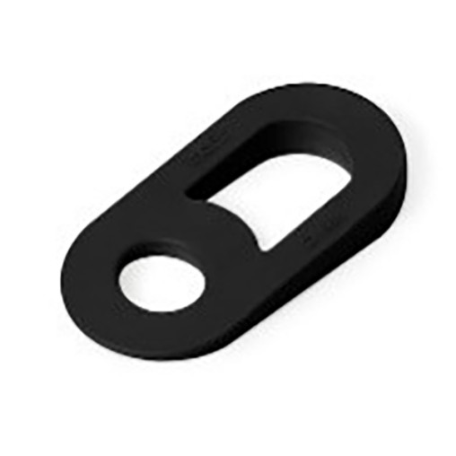 CUÑA PARA PUERTA CHOCK NEGRO GRAFITO - 100X40X120