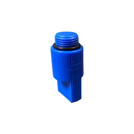 TAPON ALICATADO CON JUNTA TORICA AZUL