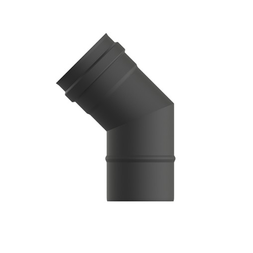 CODO ESTUFA VITRIFICADO MATE PELLET 45 - 80 MM