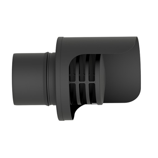 TERMINAL HORIZ-ANTILLUVIA VITRIF. MATE PELLET - 80 MM