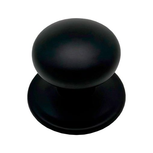 POMO PUERTA NEGRO LISO