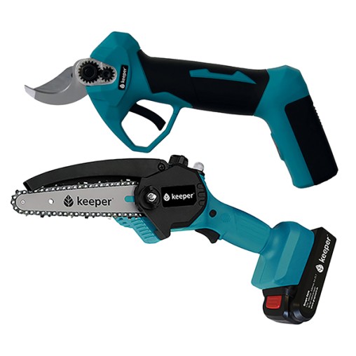 TIJERA PODAR+SERRUCHO BATERIA - 100X40X120