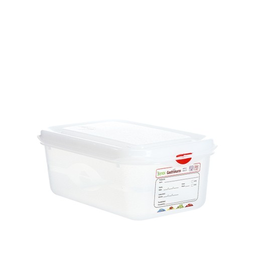  CONTENEDOR PROF GASTRONOX 1/4 H100 4 CLIPS COLOR