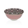 BOL PORCELANA ROSA SET-6