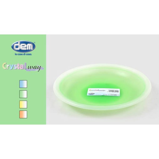 (12 u.) PLATO PVC HONDO