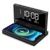 RELOJ DESPERTADOR CARGA INALAMBRICA - 100X40X120