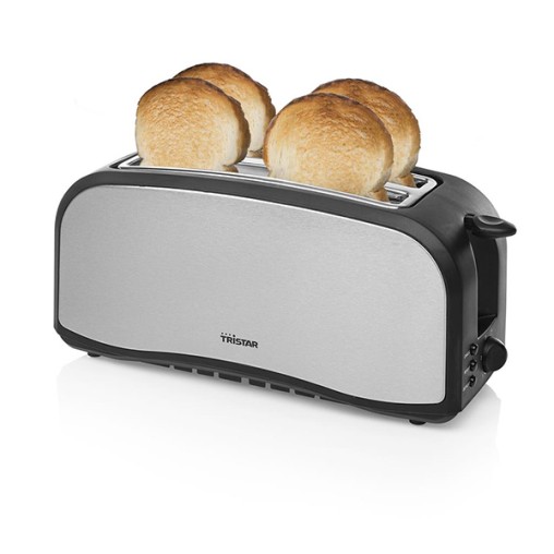 TOSTADOR 2 RANURAS LARGAS, CUERPO ACERO INOX