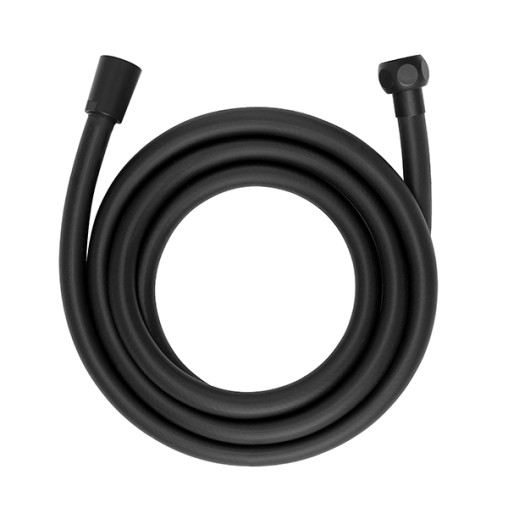  FLEXO DUCHA 175 CM NEGRO MATE