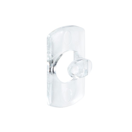 GANCHO DECORATIVO TRANSP, CON TIRAS TRANSP 20 CLIP