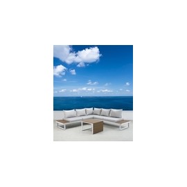 CONJUNTO ESQ ALU BLANC BURUNDI