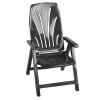SILLON RESINA 4P ANTRACITA