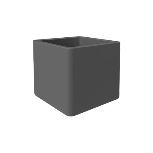 JARDINERA CUADRADA ANTRACITA