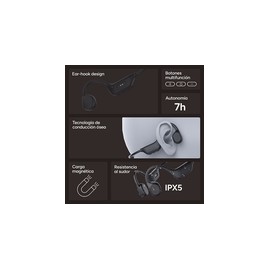 AURICULAR BLUETOOTH DEPORTIVO ASTRO KSIX NEGRO K