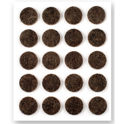 FIELTRO ADHESIVO MARRON BL15 - 22 MM