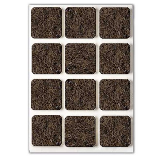  FIELTRO ADHESIVO MARRON BL6