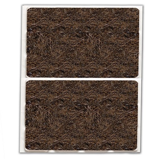 FIELTRO ADHESIVO MARRON BL2 - 50X100 MM