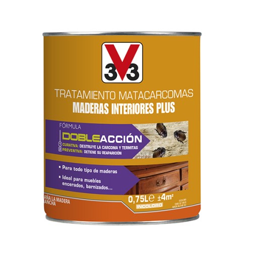  MATACARCOMAS MADERA INTERIOR PLUS