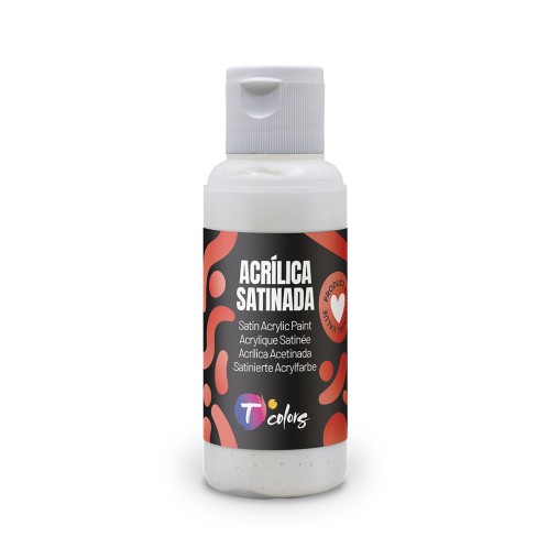 PINTURA MANUALIDADES ACRILICA BLANCO SAT