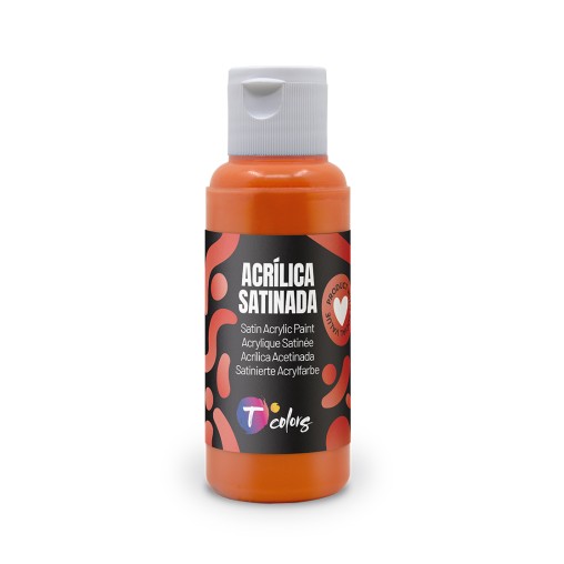 PINTURA MANUALIDADES ACRILICA NARANJA SAT