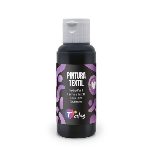  PINTURA TEXTIL NEGRO