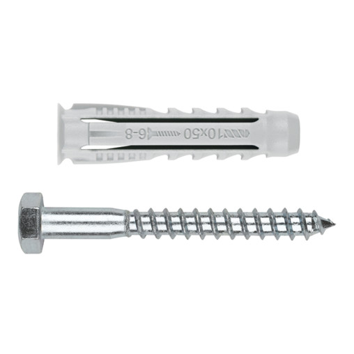 CV - T4S T. NYLON T4S + T. ROSCA MADERA 08X060 ( 8 u.)