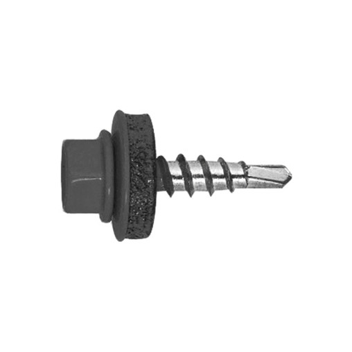 FS - TOR. CUBIERTA METAL-MADERA "FARMER SCREW" 4,8X035,0-8019 ( 250 u.)