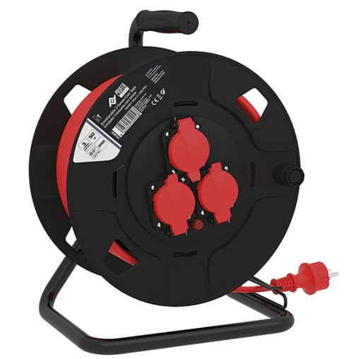 ENROLLACABLE 3T 3X1,5 MM IP55 C/ TAPA