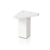 PATA MESA BLANCO ABS - 40X80 MM