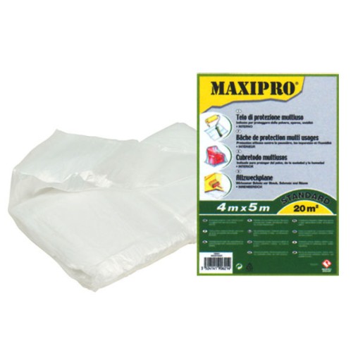 (30 u.)  PLASTICO CUBRETODO G8 - 4X5 M