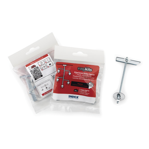 EASYKIT FIJACIONES TECHO LIGERAS - HUECO EKHUEFTL ( 12 u.)