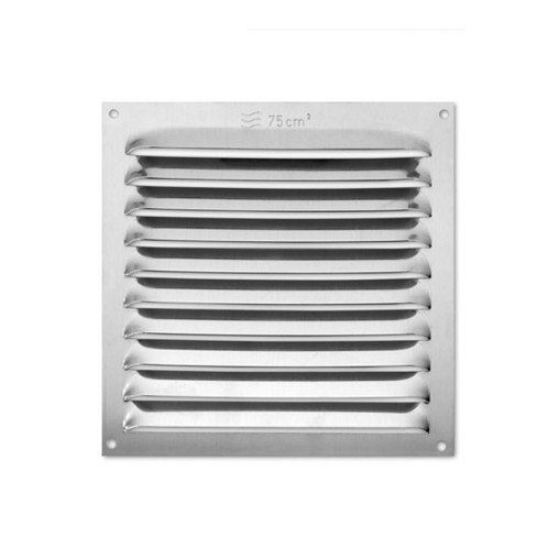 REJILLA ALUMINIO BLISTER - 15X15 CM