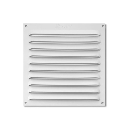 REJILLA LACADA BLANCA BLISTER - 15X15 CM