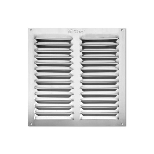 REJILLA ALUMINIO BLISTER - 20X20 CM