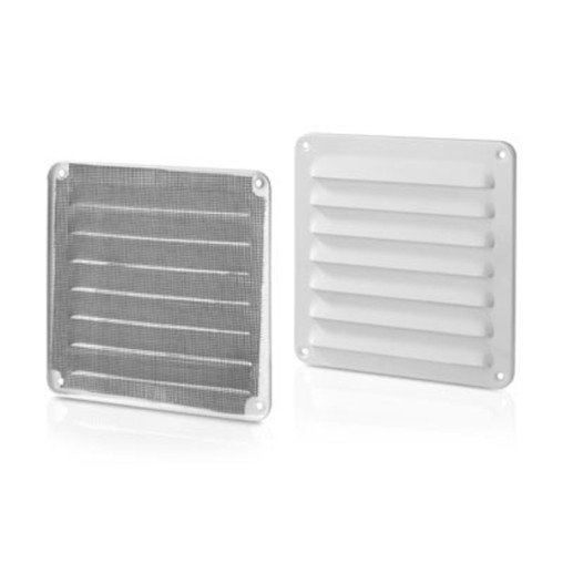 REJILLA C/ MOSQUITERA BLANCA - 15X15 CM