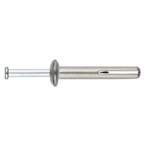 TC-MA - TACO CLAVABLE METÁLICO CON PUNTA DE ACERO 06X050 ( 100 u.)