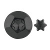 INV - ESTRELLA PARA TOR. INVIOLABLE INV40NEGRO ( 100 u.)