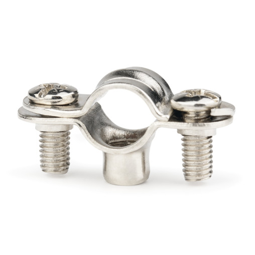 AB-CR - ABRAZADERA CROMADA M6 012 ( 100 u.)