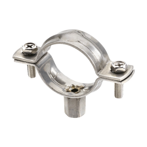 AB-RE A2 - ABRAZADERA REFORZADA M8 + M10. INOX. A2 022 ( 50 u.)