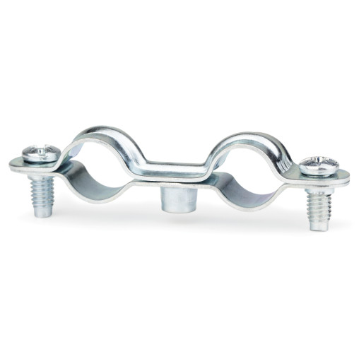 AB-D6 Z - ABRAZADERA DOBLE M6 ZINCADA 22 ( 50 u.)