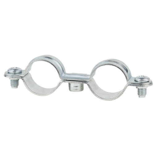 AB-DZ7 - ABRAZADERA DOBLE  M7. ZINCADA 20-22 ( 50 u.)