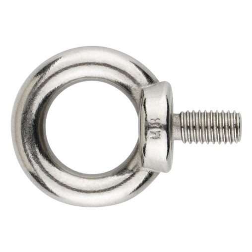 EV-M A4-ANILLA DE ELEVACION MACHO DIN-580. INOX A4 08 ( 10 u.)