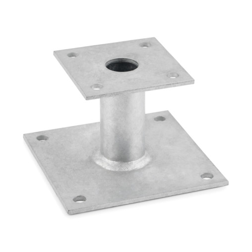 AP-PD - ANCLAJE POSTE DESIGUAL, GALV. CALIENTE 100X100