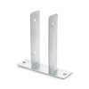 AP-AT - ANCLAJE POSTE  U PARA ATORNILLAR GALV. 071X200