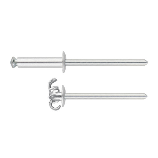 RE-FL - REMACHE ALUMINIO FLOR, CABEZA ALOMADA 4,8X24,0 ( 200 u.)