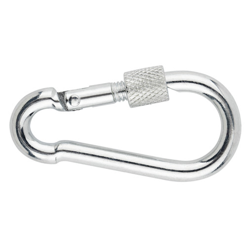 MQ-BS - MOSQUETON BOMBERO CON SEGURO 090 ( 25 u.)