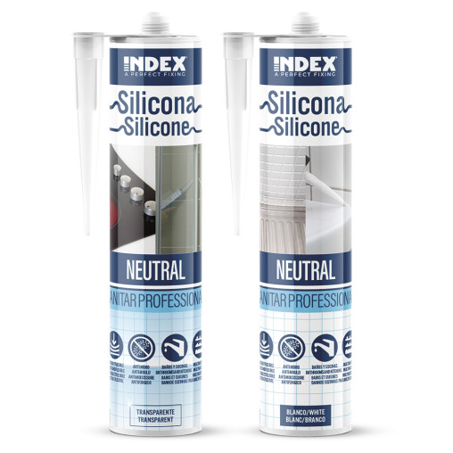 SI-PRS - SILICONA NEUTRAL PROFESSIONAL SANITAR 280-TRANSP ( 12 u.)